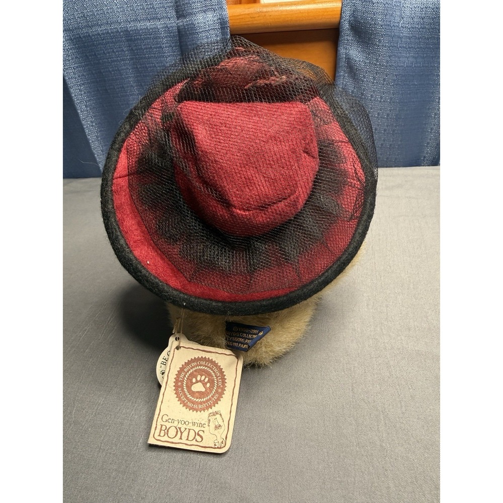 9" Boyds Bear Chelci Robear # 900217 Velvet Hat - Picture 7 of 8